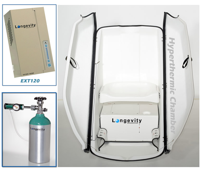 Ozone Steam Sauna Package from Longevity Resources Inc.