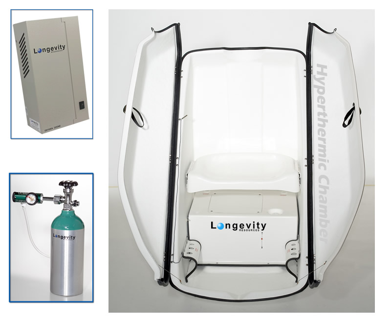 Silver Ozone Sauna Package from Longevity Resources Inc.