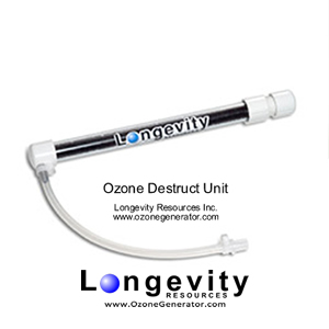 Longevity Ozone Destruct for destroying Offgassing Ozone