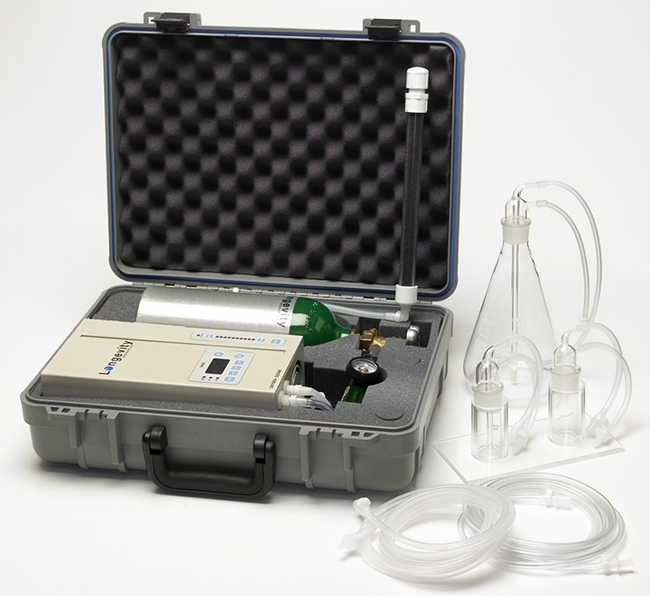 EXT120-T Ozone Generator in Briefcase by Longevity Resources