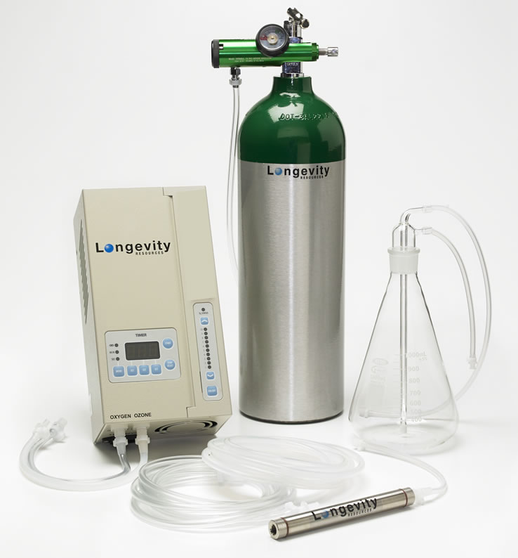 EXT120-T Ozone Generator Basics Package from Longevity